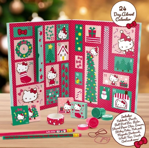 Adventní kalendář Hello Kitty Stationery 24 Day 2025