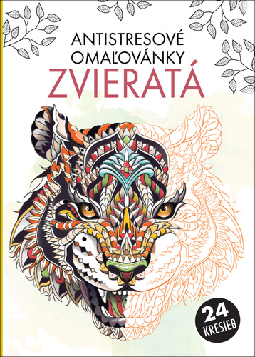 Antistresové omaľovánky zvieratá