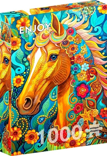 Puzzle Kvetoucí hříva 1000 dílků
