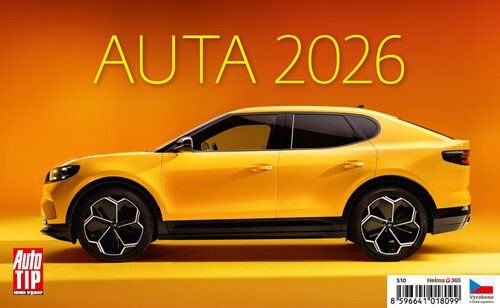 Auta 2026 - stolní kalendář