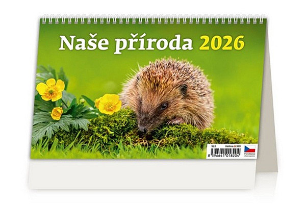 Naše příroda 2026 - stolní kalendář