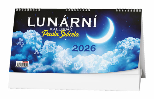 Lunární kalendář Pavla Skácela 2026 - stolní kalendář