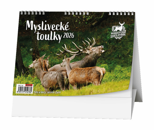 Myslivecké toulky 2026 - stolní kalendář