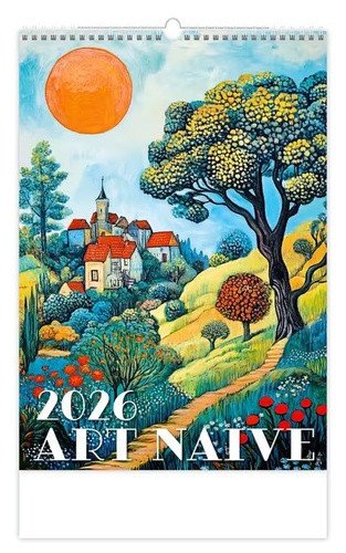 Art Naive 2026 - nástěnný kalendář