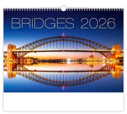 Bridges 2026 - nástěnný kalendář