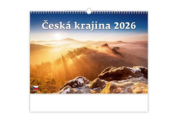 Česká krajina 2026 - nástěnný kalendář