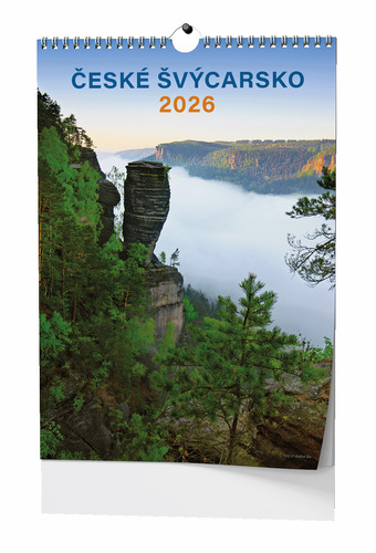 České Švýcarsko 2026 - nástěnný kalendář