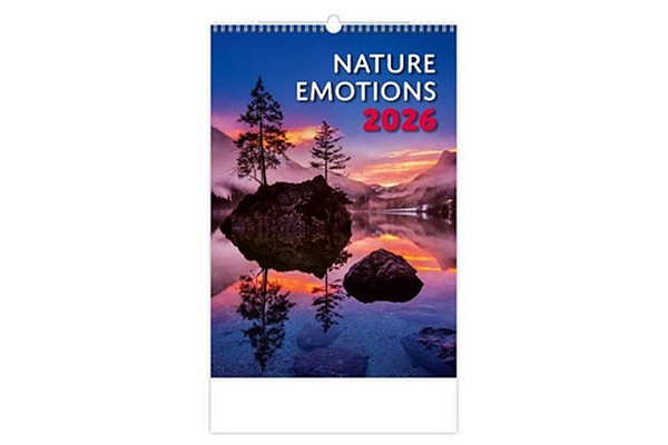 Nature Emotions 2026 - nástěnný kalendář