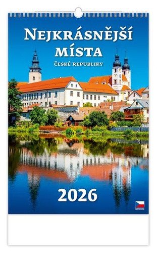 Nejkrásnější místa České republiky 2026 - nástěnný kalendář