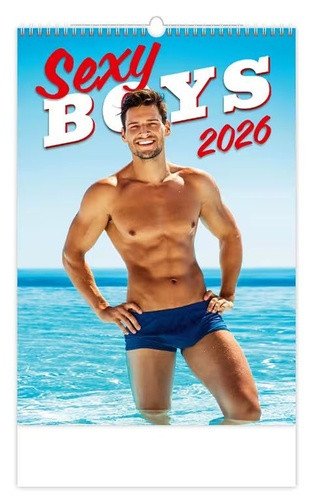 Sexy Boys 2026 - nástěnný kalendář