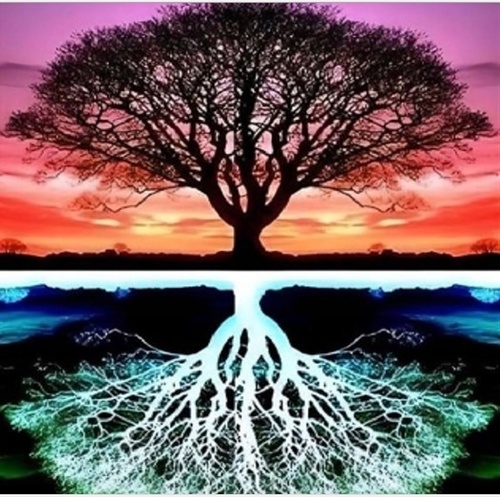 Diamantové malování Strom