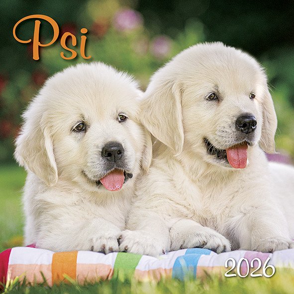 Psi 2026 - nástěnný kalendář