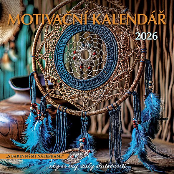 Motivační kalendář 2026 - nástěnný kalendář