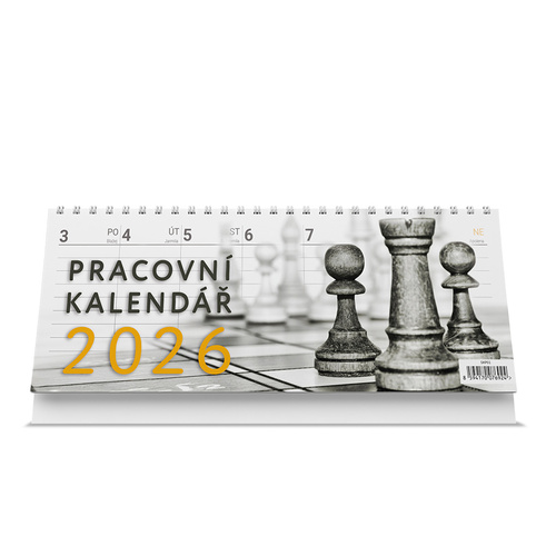 Pracovní kalendář 2026 - stolní kalendář