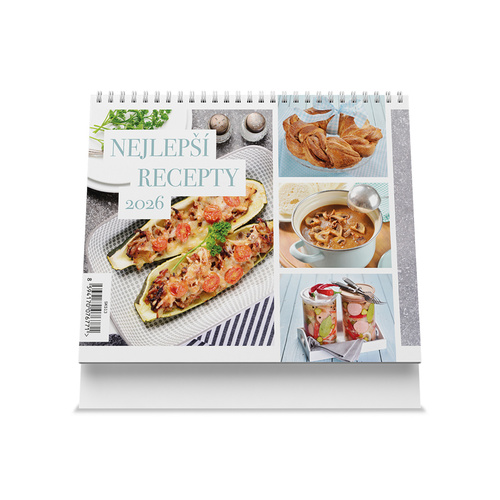 Nejlepší recepty 2026 - stolní kalendář