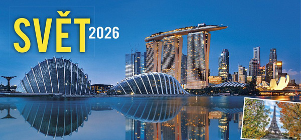 Svět 2026 - stolní kalendář