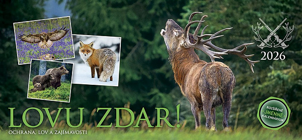 Lovu zdar! 2026 - stolní kalendář