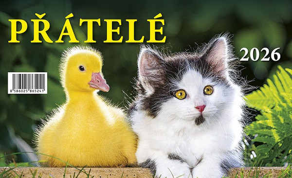 Přátelé 2026 - stolní kalendář