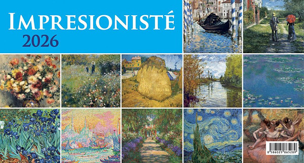 Impresionisté 2026 - stolní kalendář