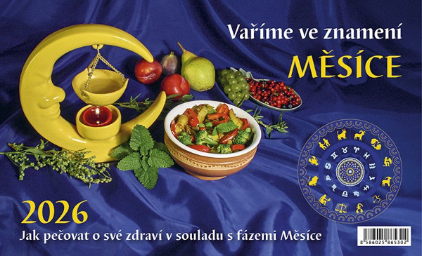 Vaříme ve znamení měsíce 2026 - stolní kalendář