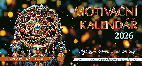 Motivační kalendář 2026 - stolní kalendář