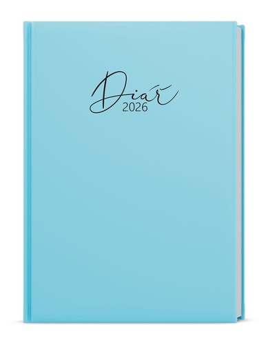 Denní diář 2026 David Lamino Pastel A5 modrá