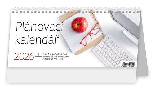 Plánovací kalendář 2026 - stolní kalendář