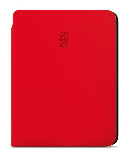 Denní diář 2026 David Softy A5 červená