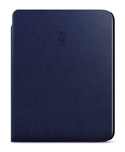 Denní diář 2026 David Softy A5 modrá