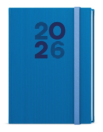 Denní diář 2026 David Vigo A5 modrá
