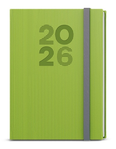 Denní diář 2026 David Vigo A5 zelená