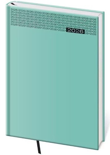 Denní diář 2026 A5 Gommato tyrkysový