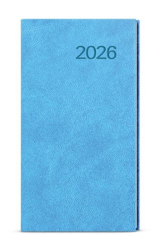 Týdenní diář 2026 Jakub Vivella kapesní světle modrá