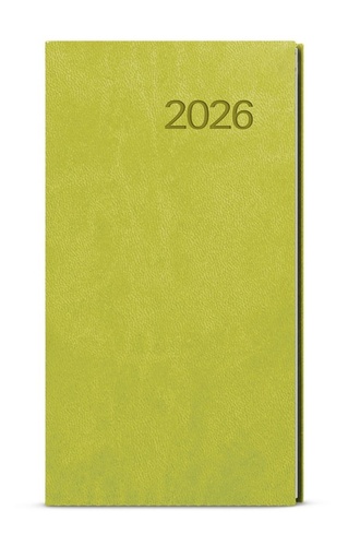 Týdenní diář 2026 Jakub Vivella kapesní zelená