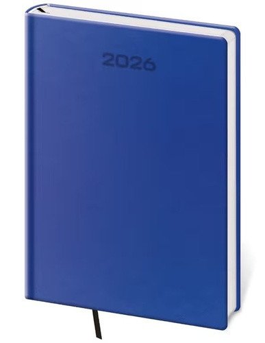 Denní diář 2026 A5 Soft modrý