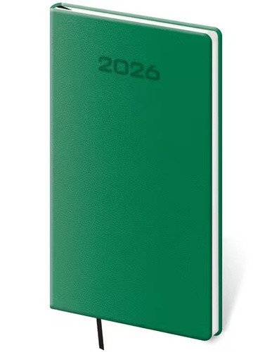 Kapesní diář 2026 Soft zelený