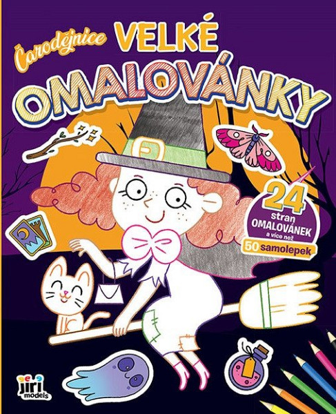 Velké omalovánky Čarodějnice
