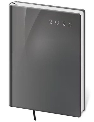 Denní diář 2026 A5 Vario Grey design