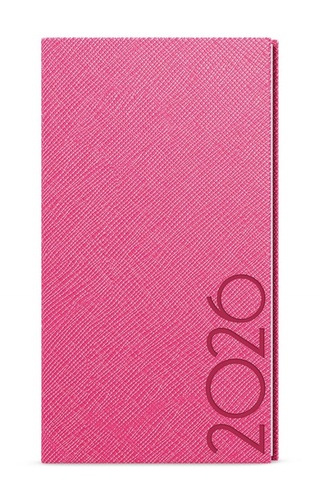 Týdenní diář 2026 Jakub Tora kapesní růžová