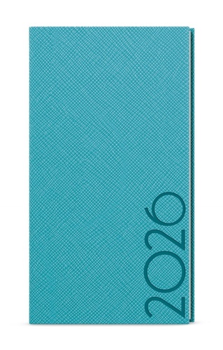 Týdenní diář 2026 Jakub Tora kapesní tyrkys