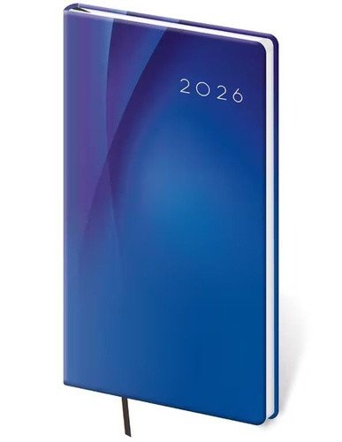 Kapesní diář 2026 Vario Blue design