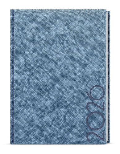 Týdenní diář 2026 Prokop Tora B6 modrošedá
