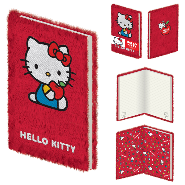 Hello Kitty plyšový blok A5 DPL10