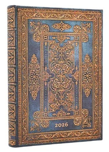 Diář 2026 Blue Luxe