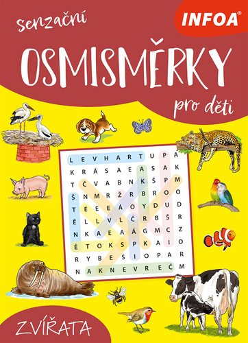 Senzační osmisměrky pro děti Zvířata