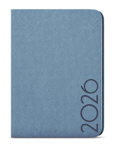 Týdenní diář 2026 Zoro Toro A5 modrošedá