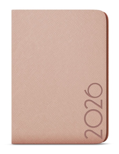 Týdenní diář 2026 Zoro Toro A5 pudrová