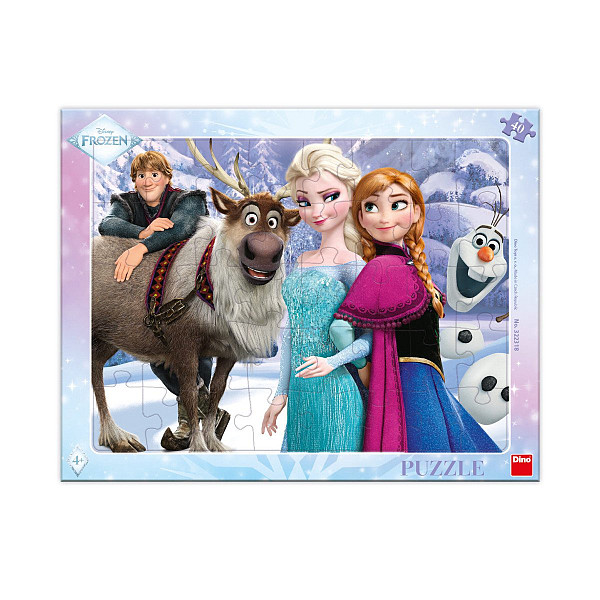 Puzzle 40 Frozen Na procházce deskové