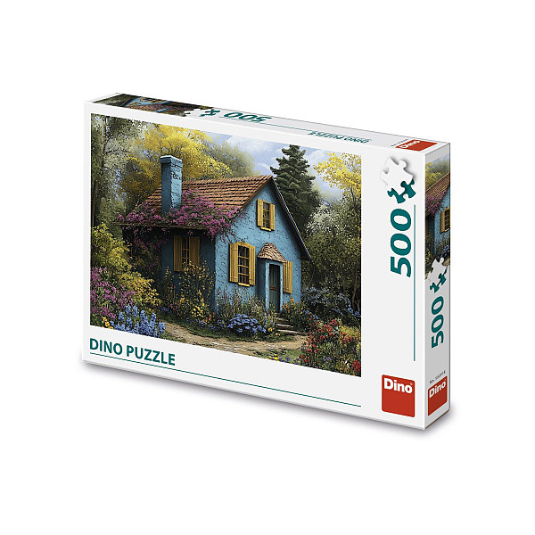 Puzzle 500 Modrý domeček
