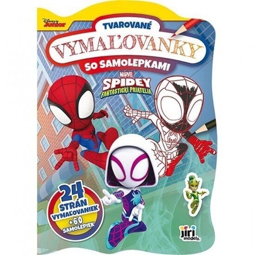 Tvarované maľovanky Spidey